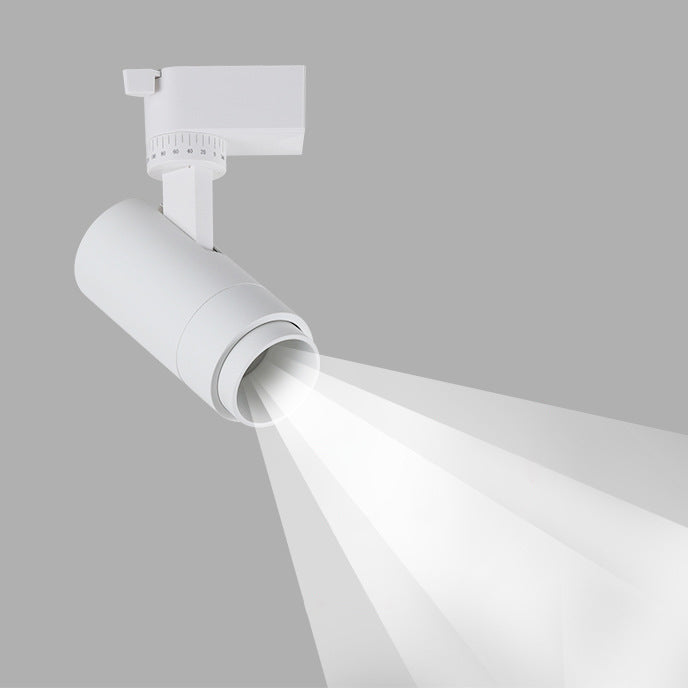 Schienenbeleuchtung LED Aluminium Schwarz Weiß 3-5 Spots Wohnzimmer Küche Flur Deckenstrahler Schienenstrahler Eingebettete LED Dimmbar | Restfield