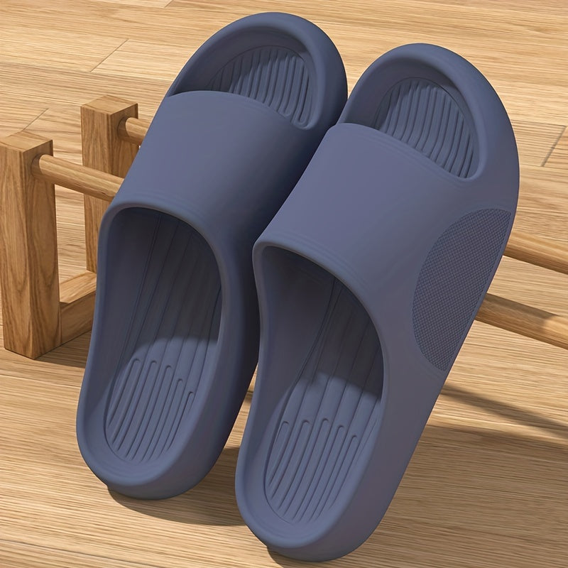 Comfortabele Pantoffels Zwart Heren Dames Zacht Antislip Huisschoenen Indoor Wellness Ontspanning | Sansoti