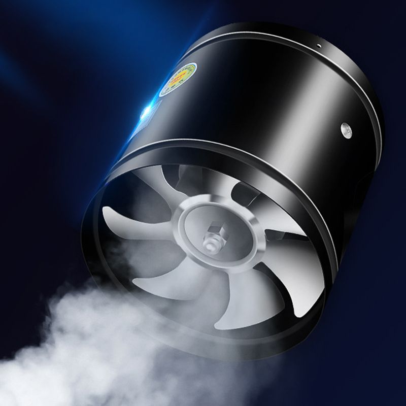 Afzuigventilator Keuken – Stille Wandventilator Rook & Geur Afvoer 4 inch 6 inch – Badkamer Toilet Ventilatie Systeem Afzuigkap Metalen Behuizing | Sansoti