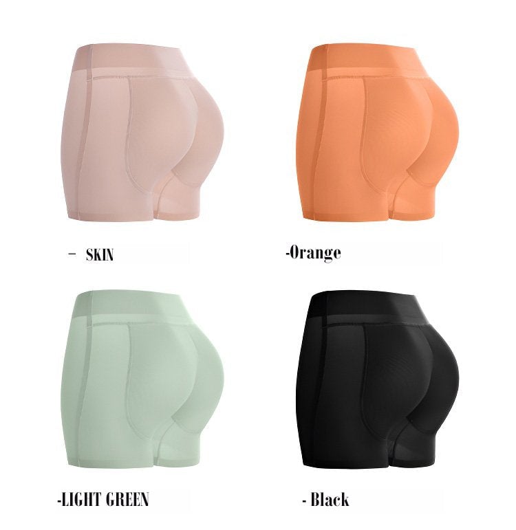 Corrigerende Shapewear Shorts met Push-Up Effect en Hoge Taille voor Bilvergroting | Sansoti