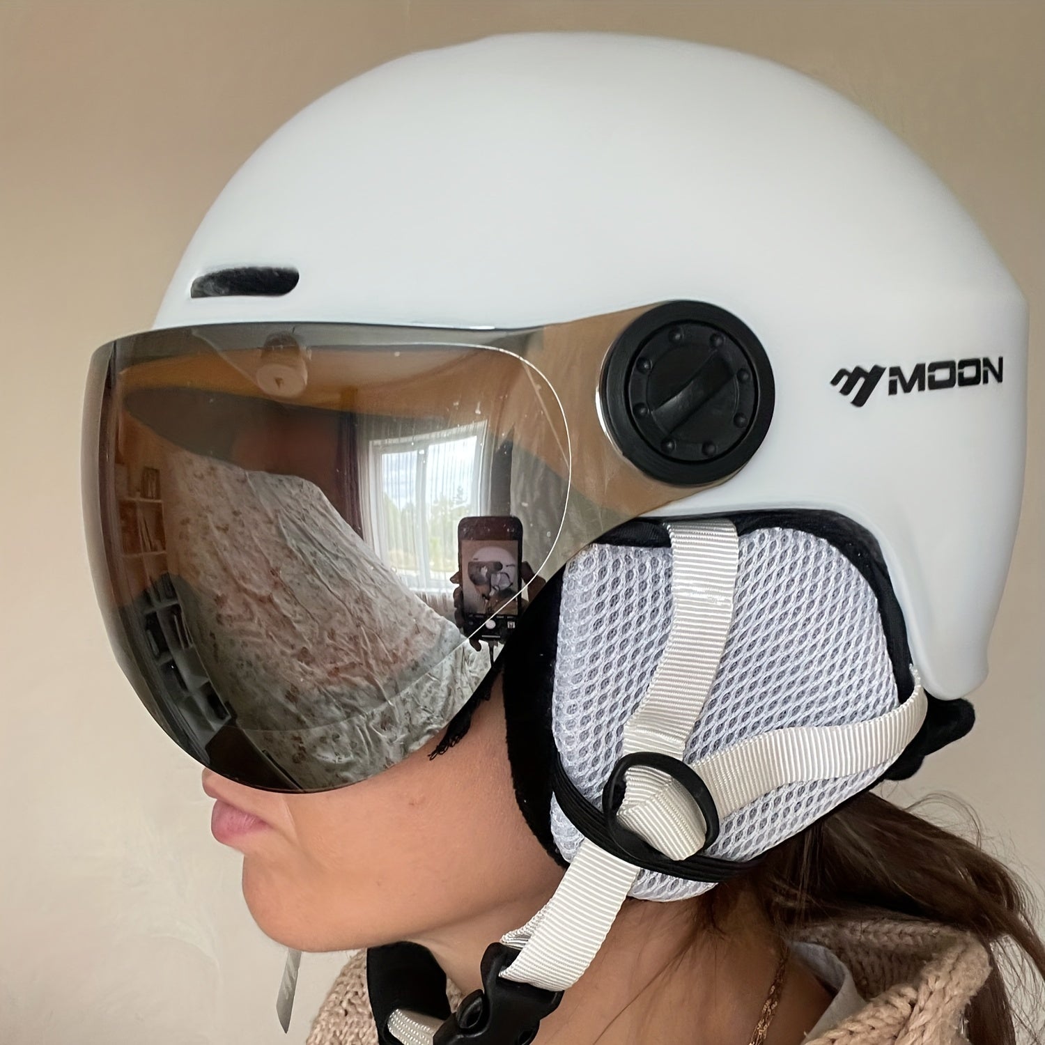 Sportieve Skihelm met Verstelbare Pasvorm en Afneembare Onderdelen – Veiligheid en Comfort voor Wintersport | Sansoti