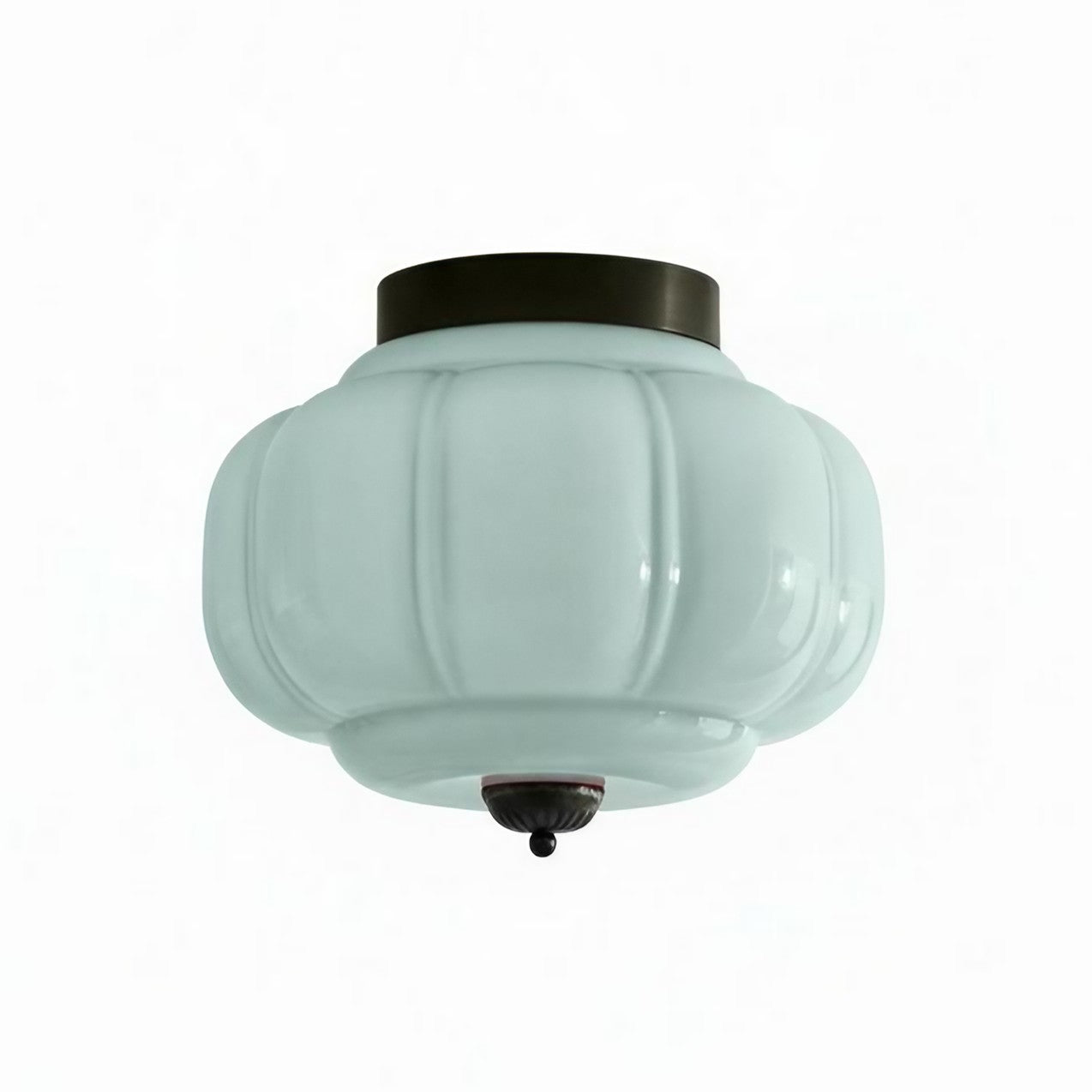 Plafondlamp Melkglas Glazen Kap Moderne Verlichting Scandinavische Stijl Woonkamer Eetkamer Slaapkamer Flush Mount | Sansoti