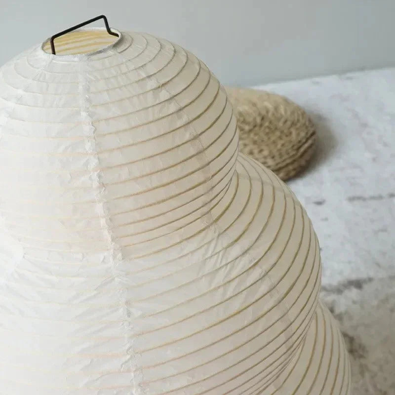 Vloerlamp Rijstpapier Japans Design Wit 40cm Sfeerverlichting Woonkamer Slaapkamer | Sansoti