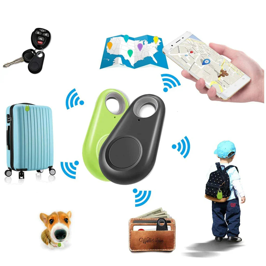 Compacte GPS Tracker Live Tracking Kinderen Huisdieren Bagage Geofencing Real Time App iOS Android Beveiliging | Sansoti