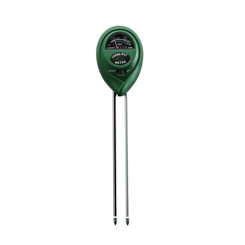 3-in-1 Soil Meter Moisture Light pH Level Garden Houseplants Soil Tester Plant Care Gardening Soil Analysis | Sansoti