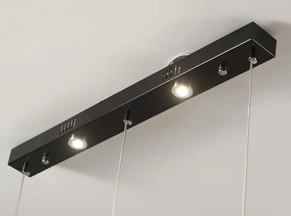Suspension LED Design Oiseau Résine Aluminium Blanc Noir 3000K 4000K 6000K Salon Suspension Minimaliste Organique Plafonnier | Restfield