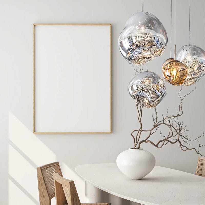 Moderne Lava Hanglamp Met Glazen Of PVC Bol En Verstelbare Ophanghoogte | Sansoti