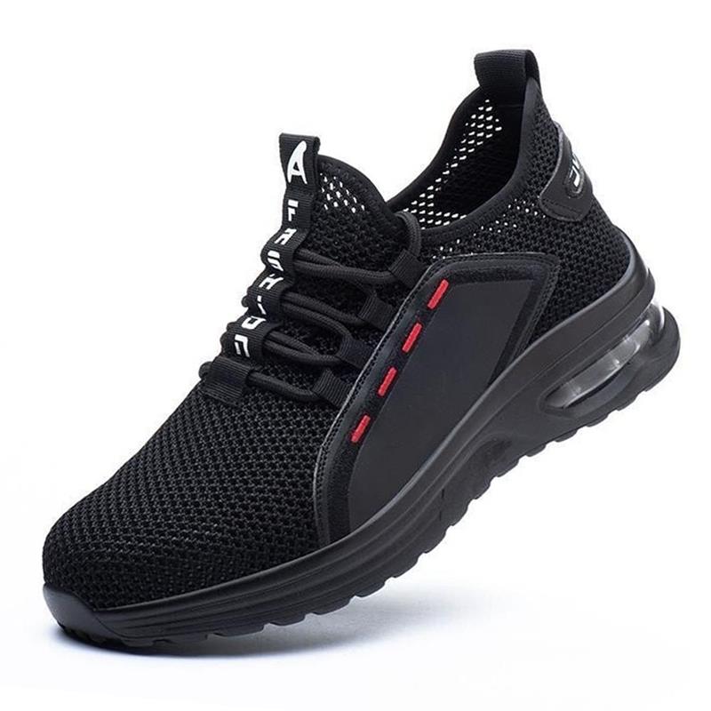Veiligheidsschoenen met Stalen Neus Ultralight Antislip Werkschoenen Ademend voor Bouw Magazijn Industrie | Sansoti