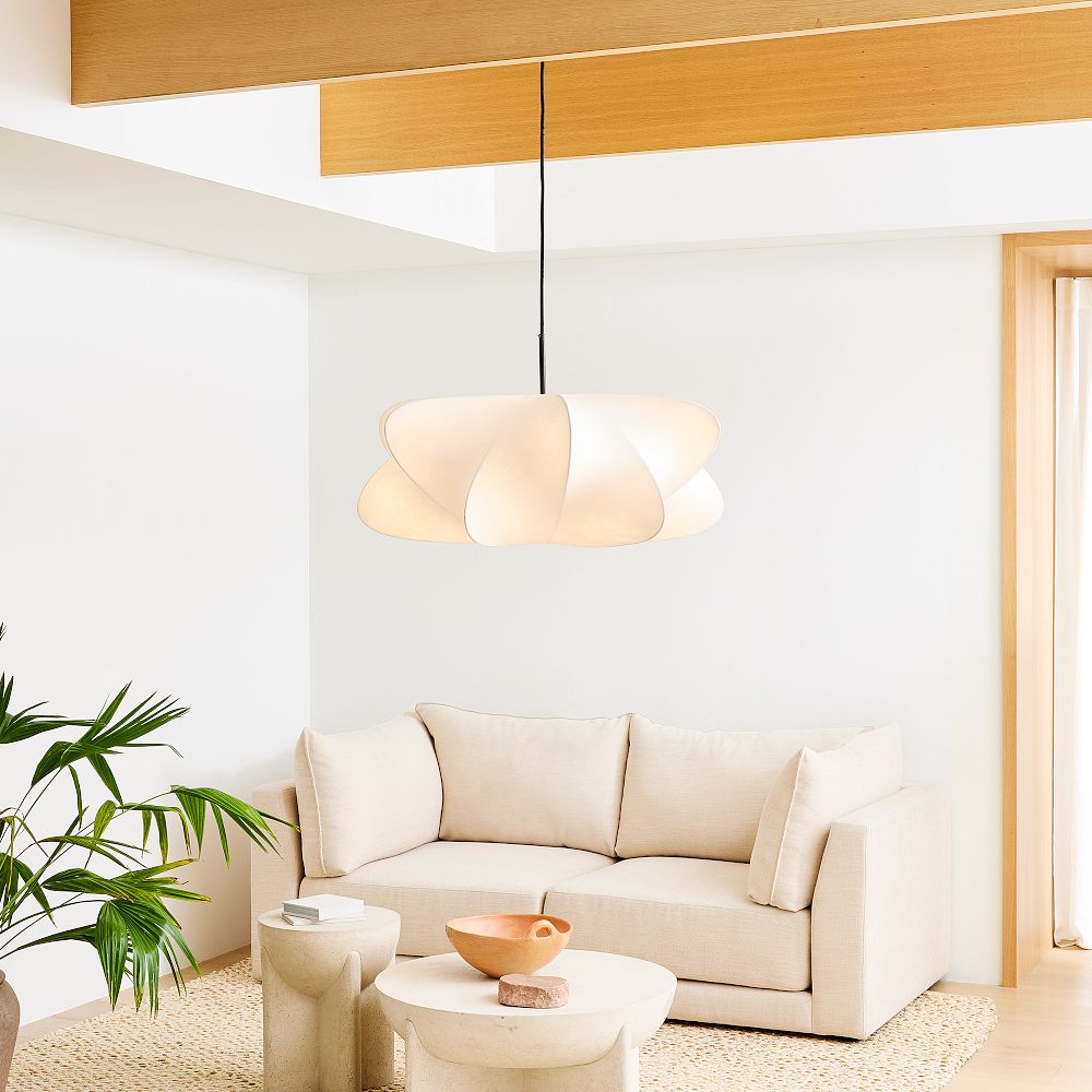 Zijden Cocon Hanglamp – 3 Formaten Organische Sfeerverlichting | Sansoti