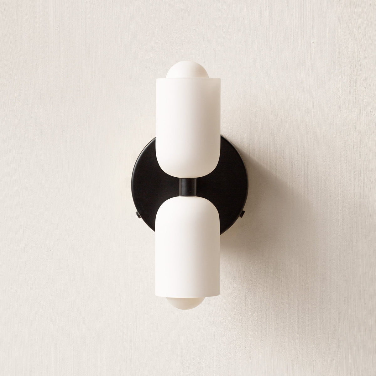 Wall lamp with Double Acrylic Shades – Stylish Up & Down Lighting for Hallway Bedroom Living Room Corridor | Sansoti