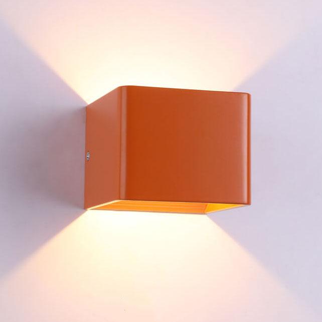 Vierkante LED Wandlamp Aluminium 5-15W Warm Koel Wit Minimalistisch Modern Design Woonkamer Slaapkamer | Sansoti