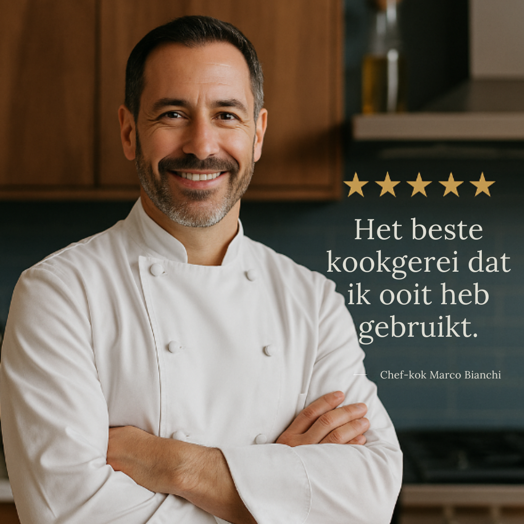 Titanium Pannenset 3-delig Inductie – Duurzaam Kookgerei zonder PFOA voor Gezond Koken | Sansoti