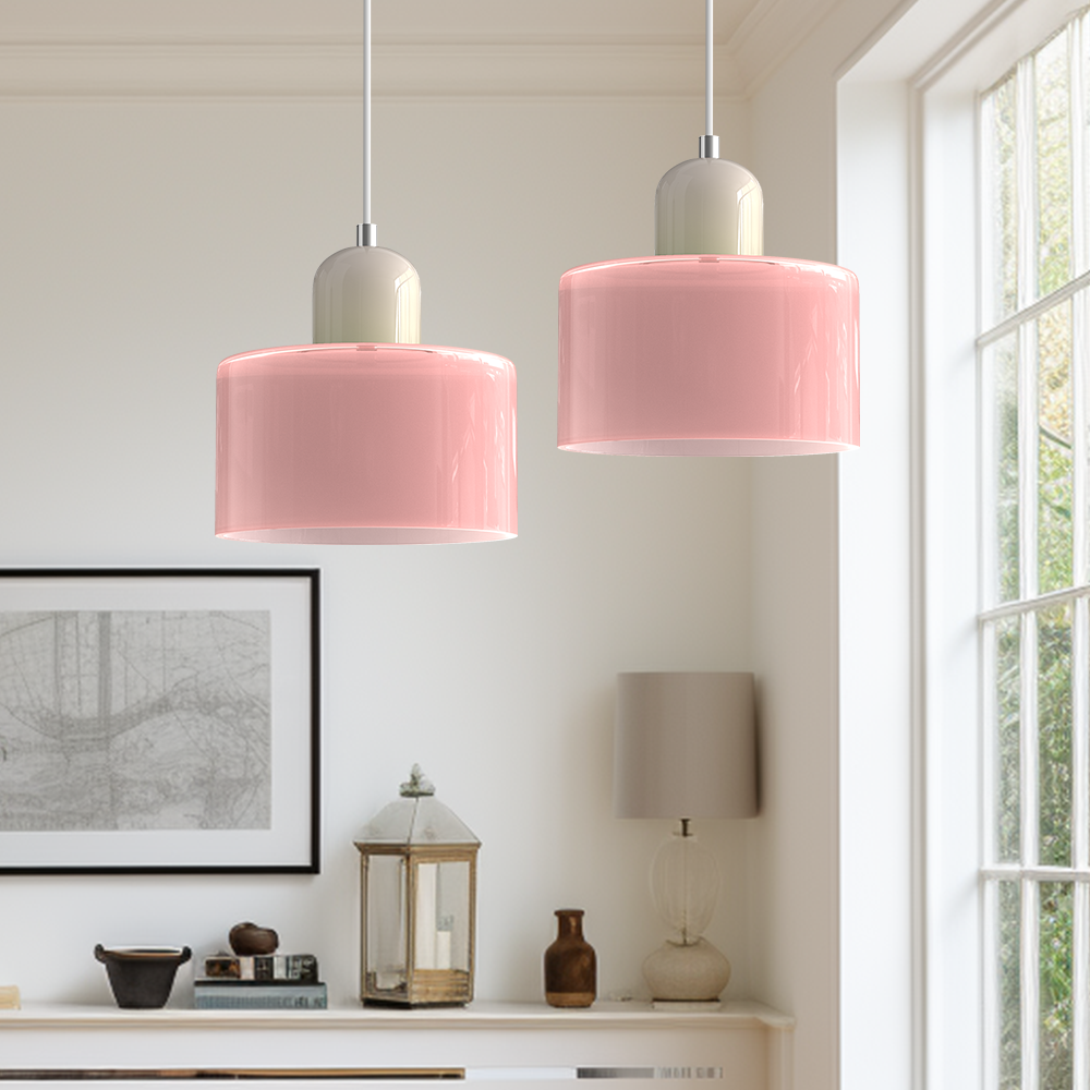 LED Hanglamp Slank Wit Modern Design 200cm Langwerpig voor Woonkamer & Eetkamer | Sansoti