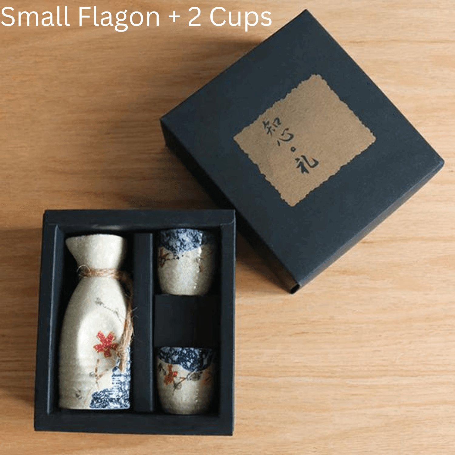 Japans Sakura Sake Serviesset met Karaf en Kopjes – Keramiek met Kersenbloesem Motief | Sansoti