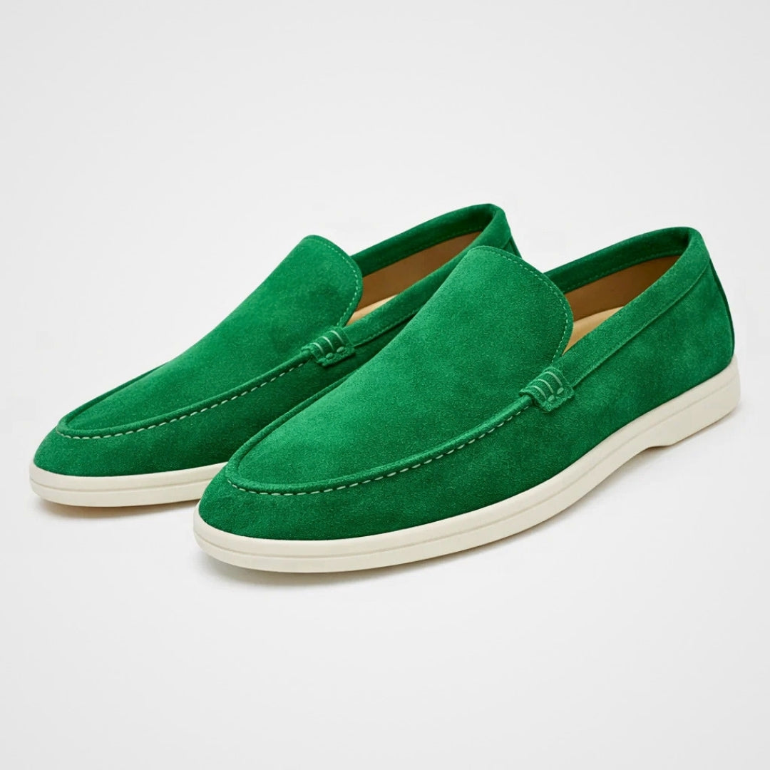 Instappers voor Heren Suède Afwerking Comfortabele Loafers Dagelijks Gebruik Veelzijdige Stijl Casual | Sansoti