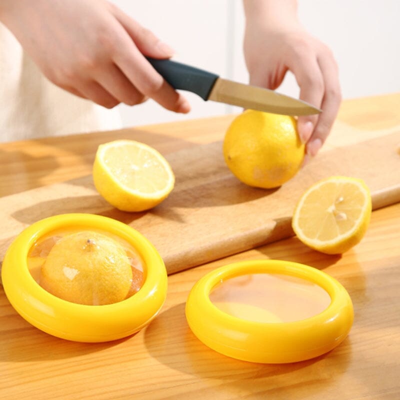 Herbruikbare Voedselbewaardozen met Folie Afsluiting Set 4 Stuks voor Verse Groente Fruit en Restjes Keuken | Sansoti