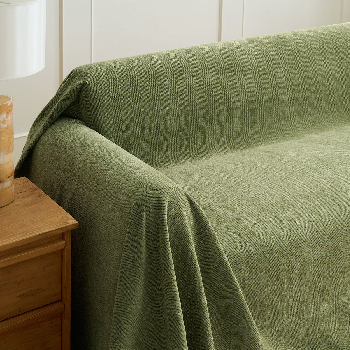 Fischgrätstruktur Sofabezug Haustierfreundlich Wasserabweisender Möbelschutz Textilgewebe Sofa Cover | Sansoti