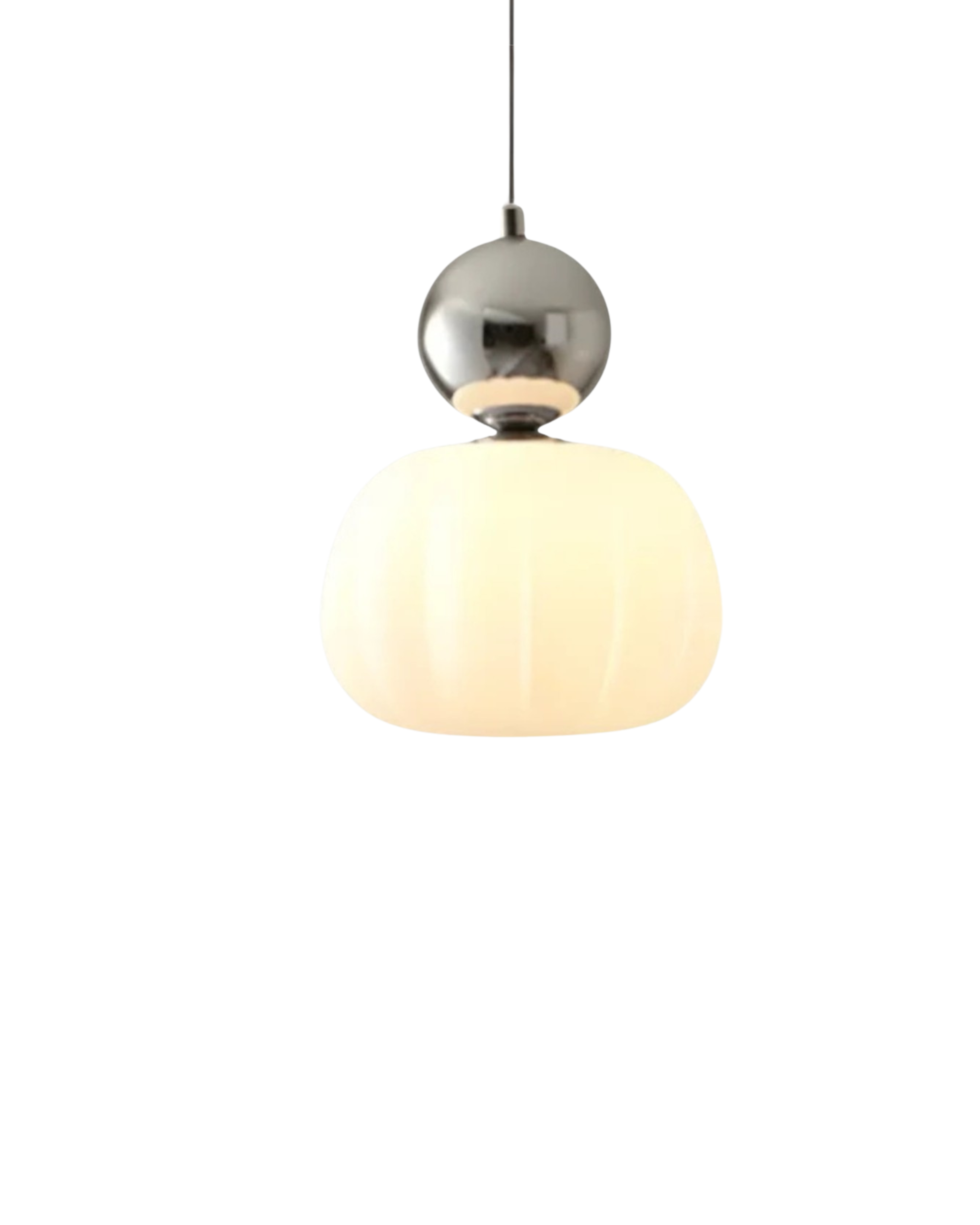 Art Deco Hanglamp Sculptuur met Warme Gloed voor Woonkamer Eetkamer | Sansoti