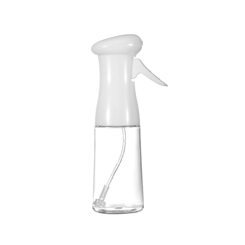 Olie Sprayfles met Luchtdruksysteem 200ml Transparant Zwart Wit Keuken Barbecue Bakken Doseerfunctie | Sansoti