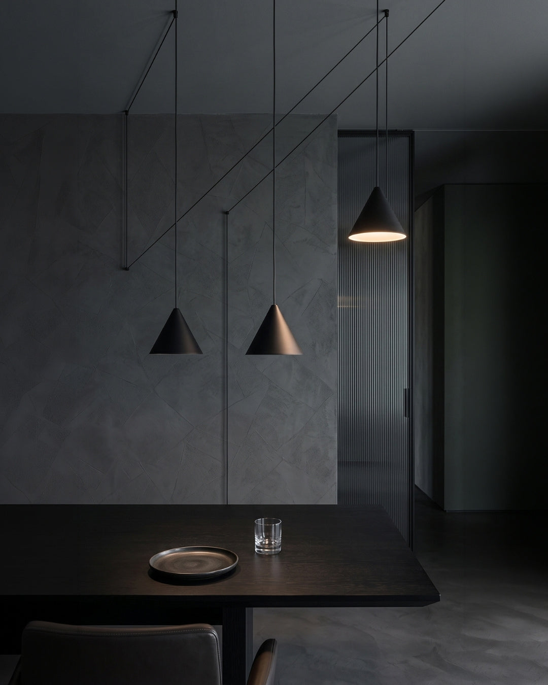 Stella hanglamp – aluminium geometrisch design met verstelbare kabellengte en LED-verlichting | Sansoti