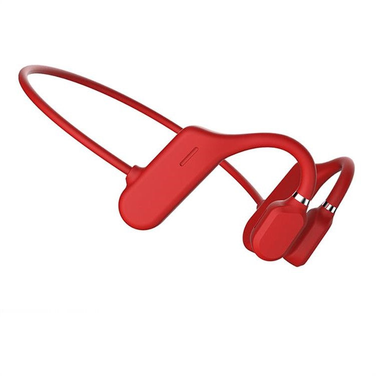 Casque à conduction osseuse Bluetooth, résistant à l’eau, pour le sport, la course et le fitness, mains libres, protection auditive | Sansoti