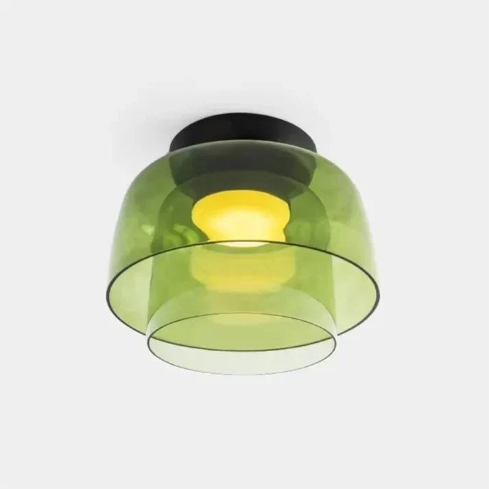 Moderne dreifarbige LED-Glas-Deckenleuchte im skandinavischen Design für Esszimmer und Wohnzimmer, Schlafzimmerbeleuchtung | Sansoti