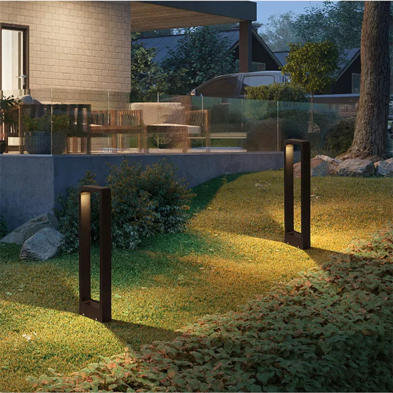 Staande tuinlamp LED aluminium waterdicht moderne buitenverlichting voor pad terras oprit tuin 30-100cm | Sansoti