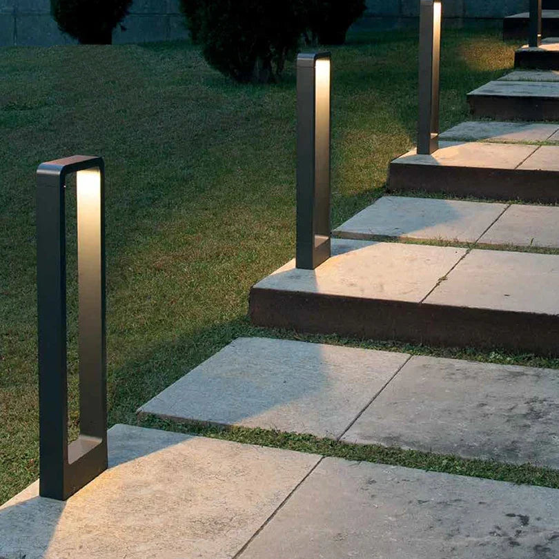 Staande tuinlamp LED aluminium waterdicht moderne buitenverlichting voor pad terras oprit tuin 30-100cm | Sansoti