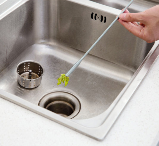 Drain Unclogging Hook — Flexible Tool for Drains & Pipes | Sansoti