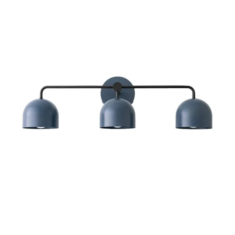 Koepelkapjes Wandlamp Modern Scandinavisch Metaal Zwart Messing 2-3 Lichtpunten Badkamer Hal Slaapkamer Sfeerverlichting | Sansoti