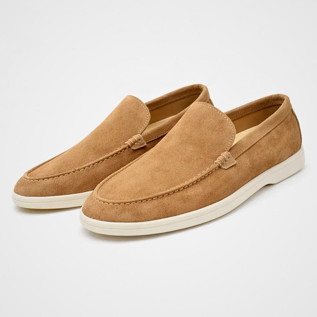 Instappers voor Heren Suède Afwerking Comfortabele Loafers Dagelijks Gebruik Veelzijdige Stijl Casual | Sansoti