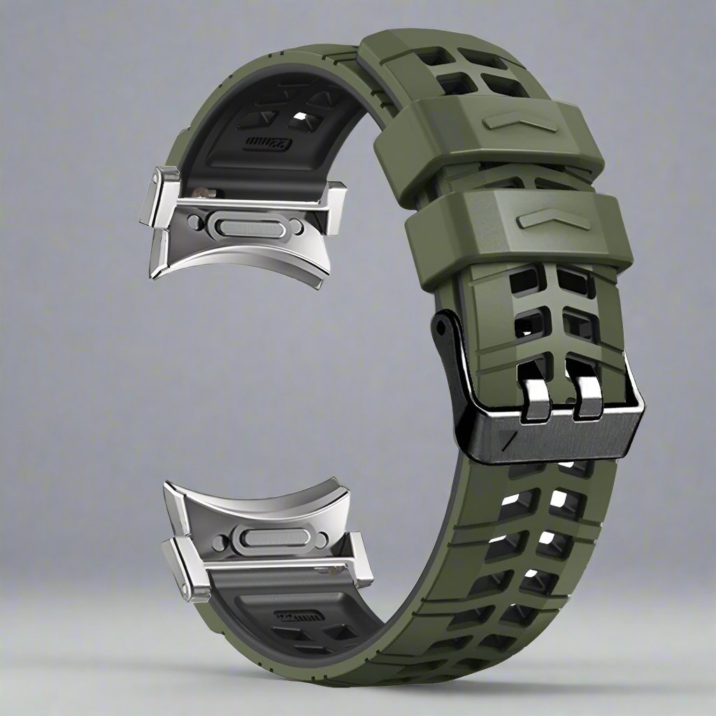 Bracelet de sport en silicone pour montre connectée de 47 mm, noir, orange, gris, rouge, bleu, blanc, vert, réglable et confortable | Sansoti