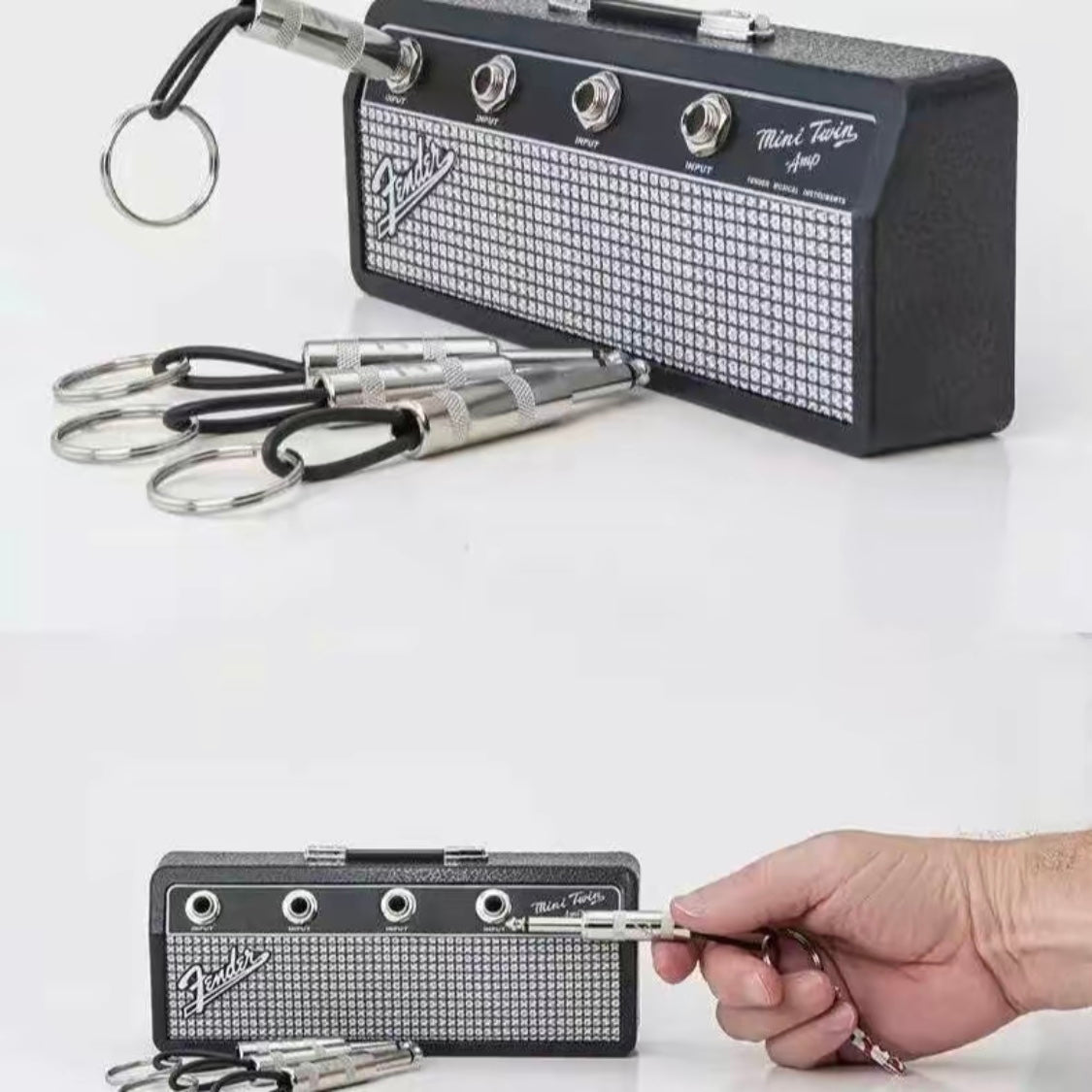 Decoratieve Sleutelhanger met Muziekversterker Design – Creatief Wandhaakje voor Sleutels | Sansoti