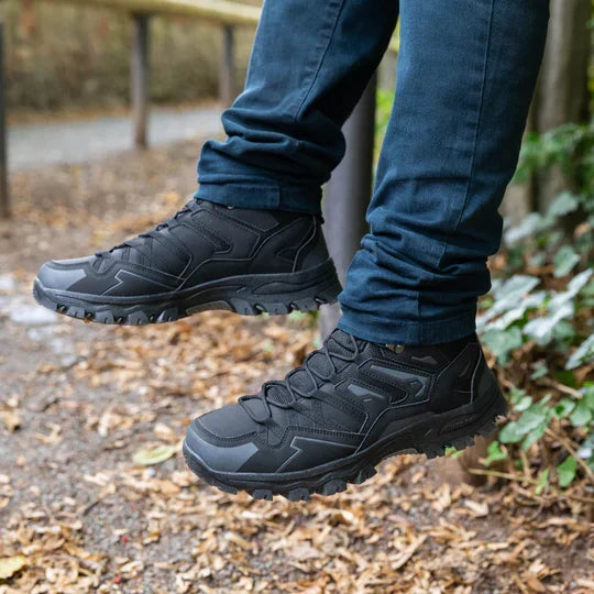 Wandellaarzen Uniseks Hoog Waterafstotend Demping Grip Leer Mesh Outdoor Hiking Enkelhoog Trekking Wandelschoenen | Sansoti
