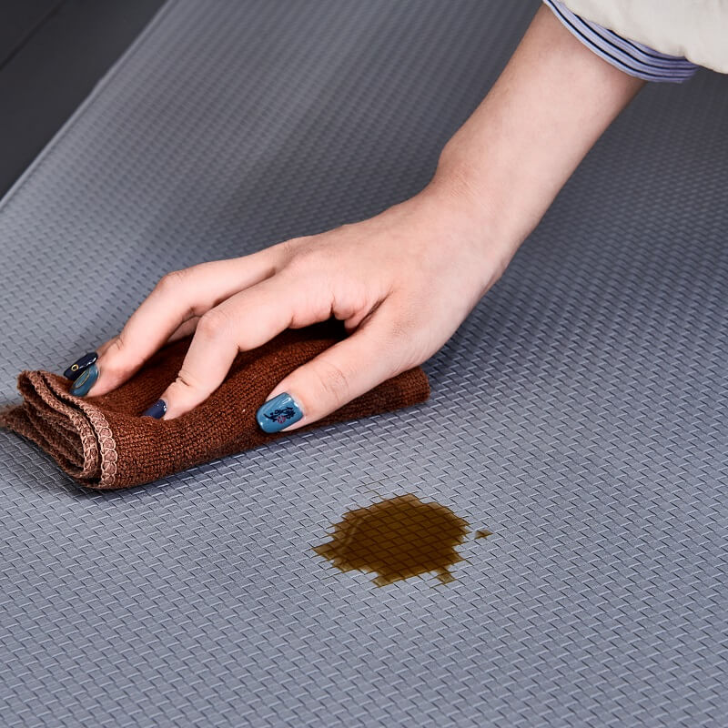 Antislip Keukenmat PVC Waterdicht 45x75 tot 180cm Comfort Antifatigue Stamat voor Keuken en Werkplek | Sansoti