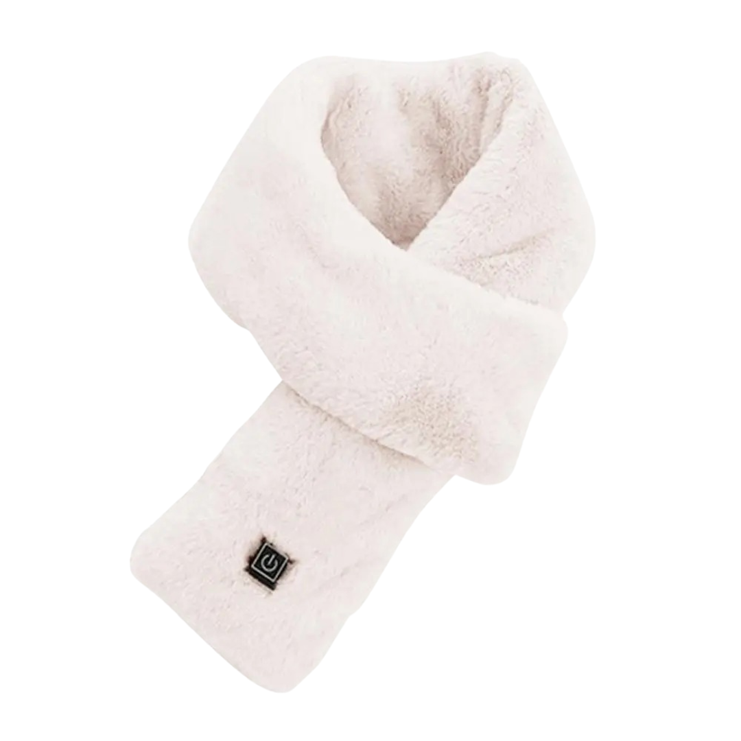 Beheizter Nackenschal mit 3 Temperaturstufen USB-C Wiederaufladbar Unisex Samtweich Winteraccessoire Nacken | Sansoti