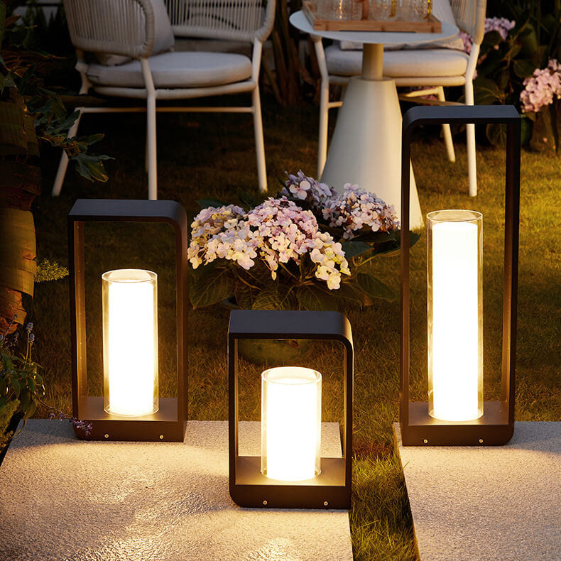 Lampe d’extérieur LED, éclairage de jardin résistant à l’eau, design moderne, éclairage d’allée et de terrasse, 30-60cm | Sansoti