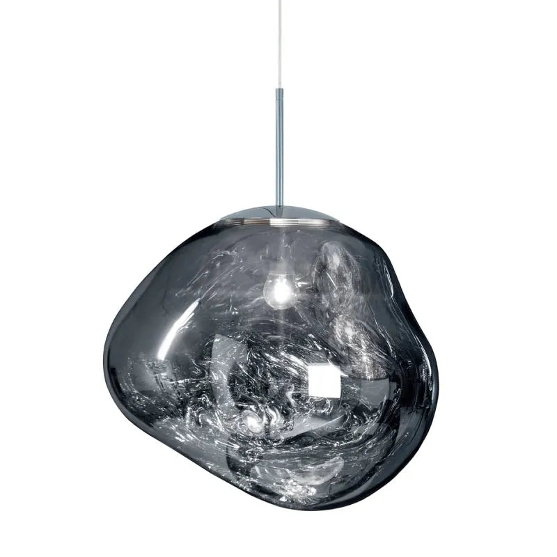 Hanglamp Organisch Acryl Lava Warm Wit E27 Woonkamer Slaapkamer Eetkamer 20 28 38cm | Sansoti