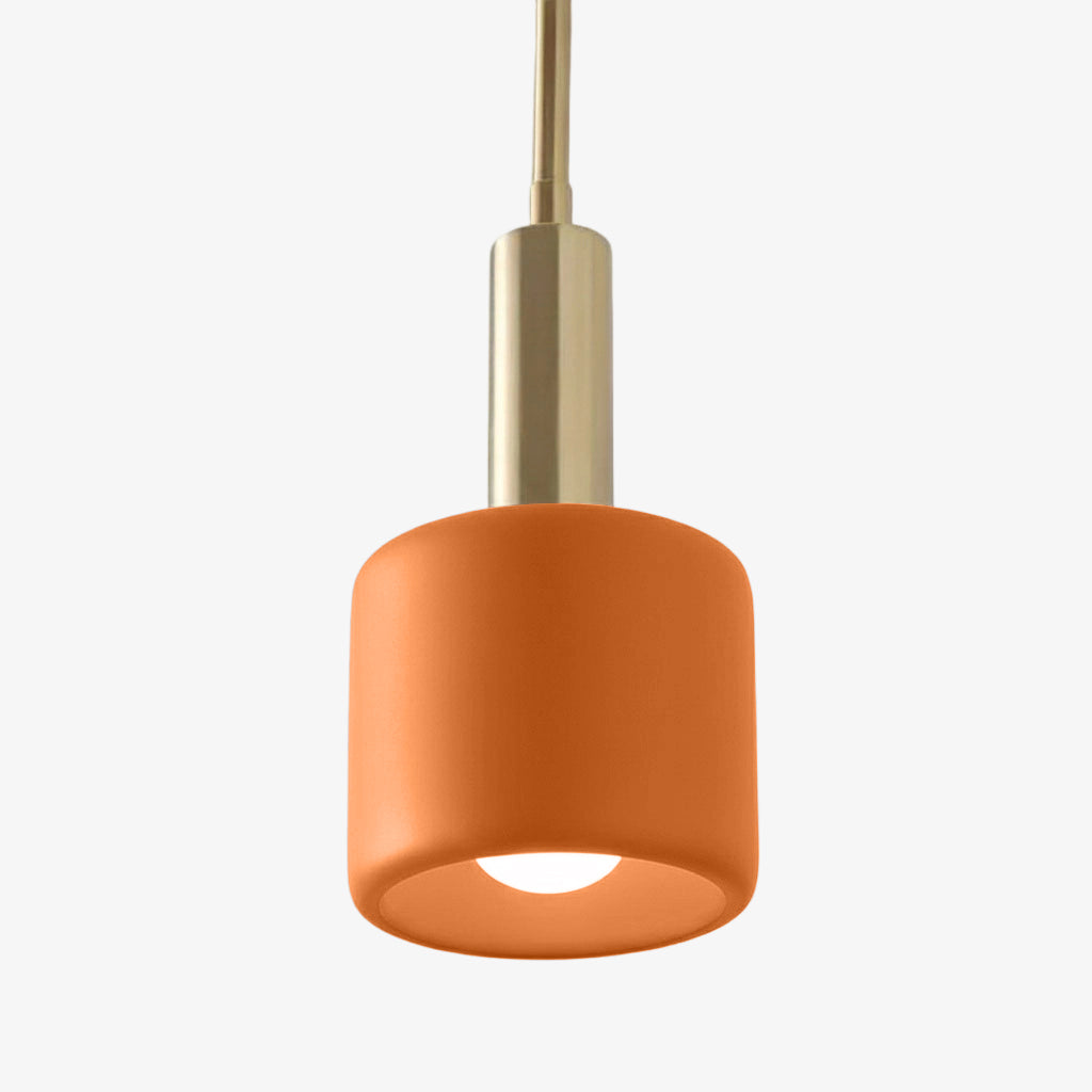 Porselein Hanglamp Minimalistisch Design Wit Groen Zwart Oranje Geel Eetkamer Keuken | Sansoti