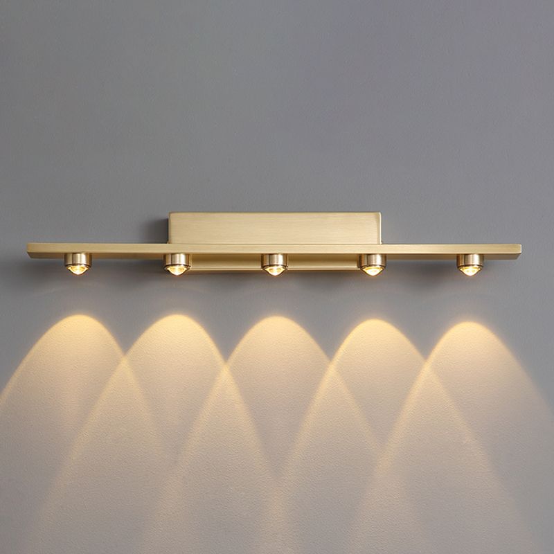 Wandlamp met Golvend Lichtpatroon Metaal Acryl 3 5 7 Lichtpunten Warm Wit LED Slaapkamer Eetkamer Woonkamer | Sansoti