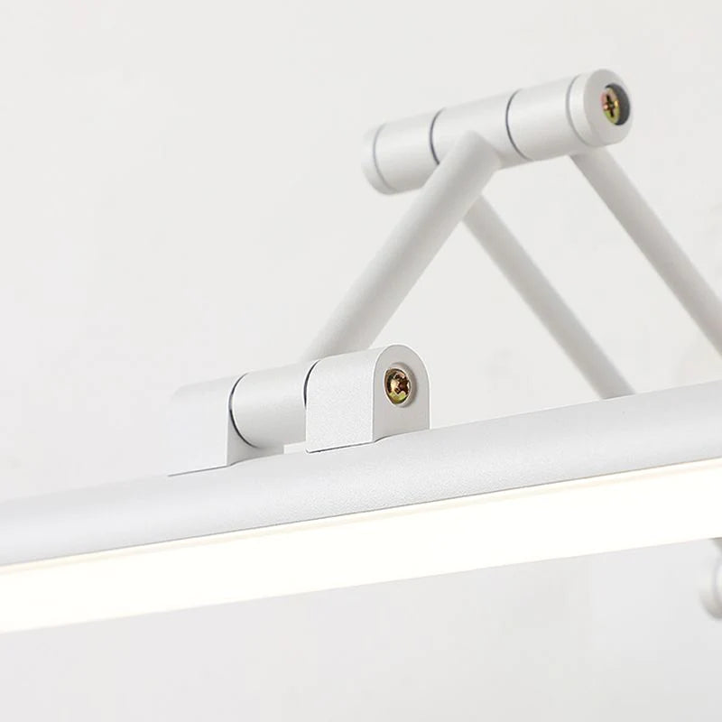 Spiegellampe LED Schwarz Weiß Metall Acryl IP44 Bad Bad Modern 40-100cm | Restfield