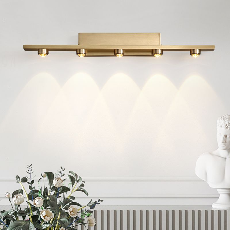 Wandlamp met Golvend Lichtpatroon Metaal Acryl 3 5 7 Lichtpunten Warm Wit LED Slaapkamer Eetkamer Woonkamer | Sansoti
