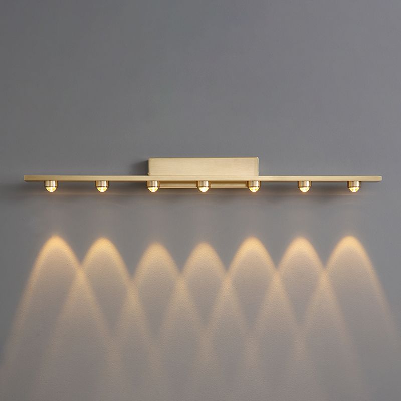 Wandlamp met Golvend Lichtpatroon Metaal Acryl 3 5 7 Lichtpunten Warm Wit LED Slaapkamer Eetkamer Woonkamer | Sansoti