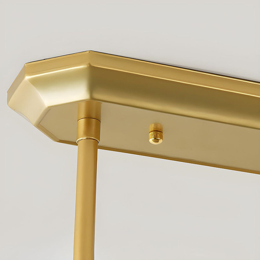 Hanglamp Eettafel Glas Zwart Goud 3 Of 4 Lichts E27 Modern | Sansoti