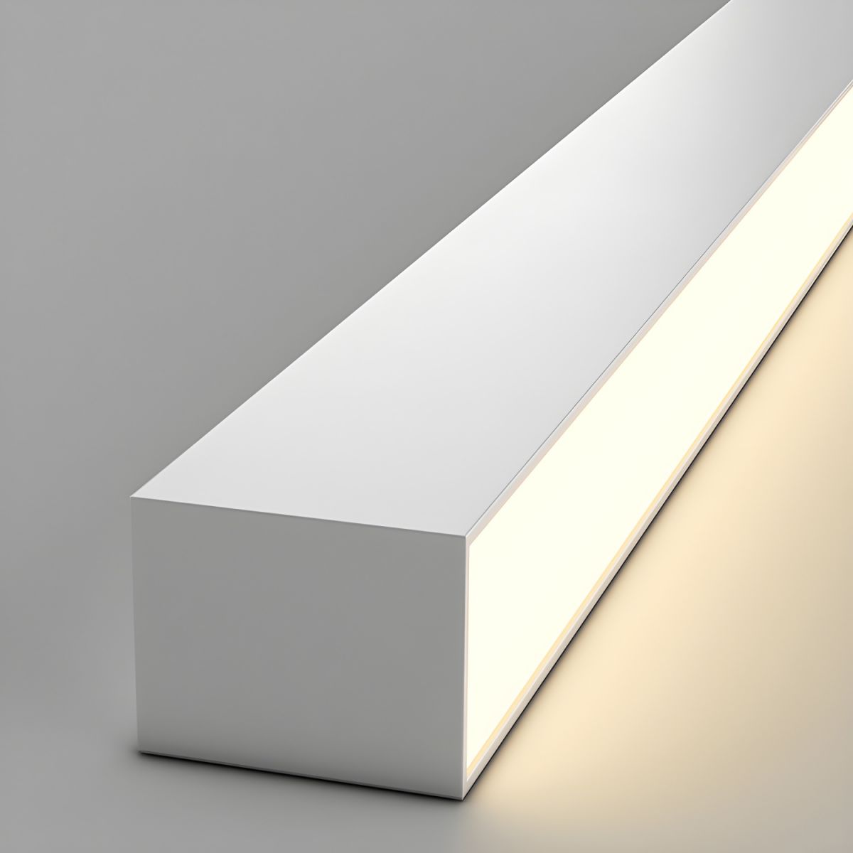 LED Deckenleuchte Schwarz Langgezogen Modern für Wohnzimmer Flur Schlafzimmer Minimalistische Deckenbeleuchtung Innen | Restfield