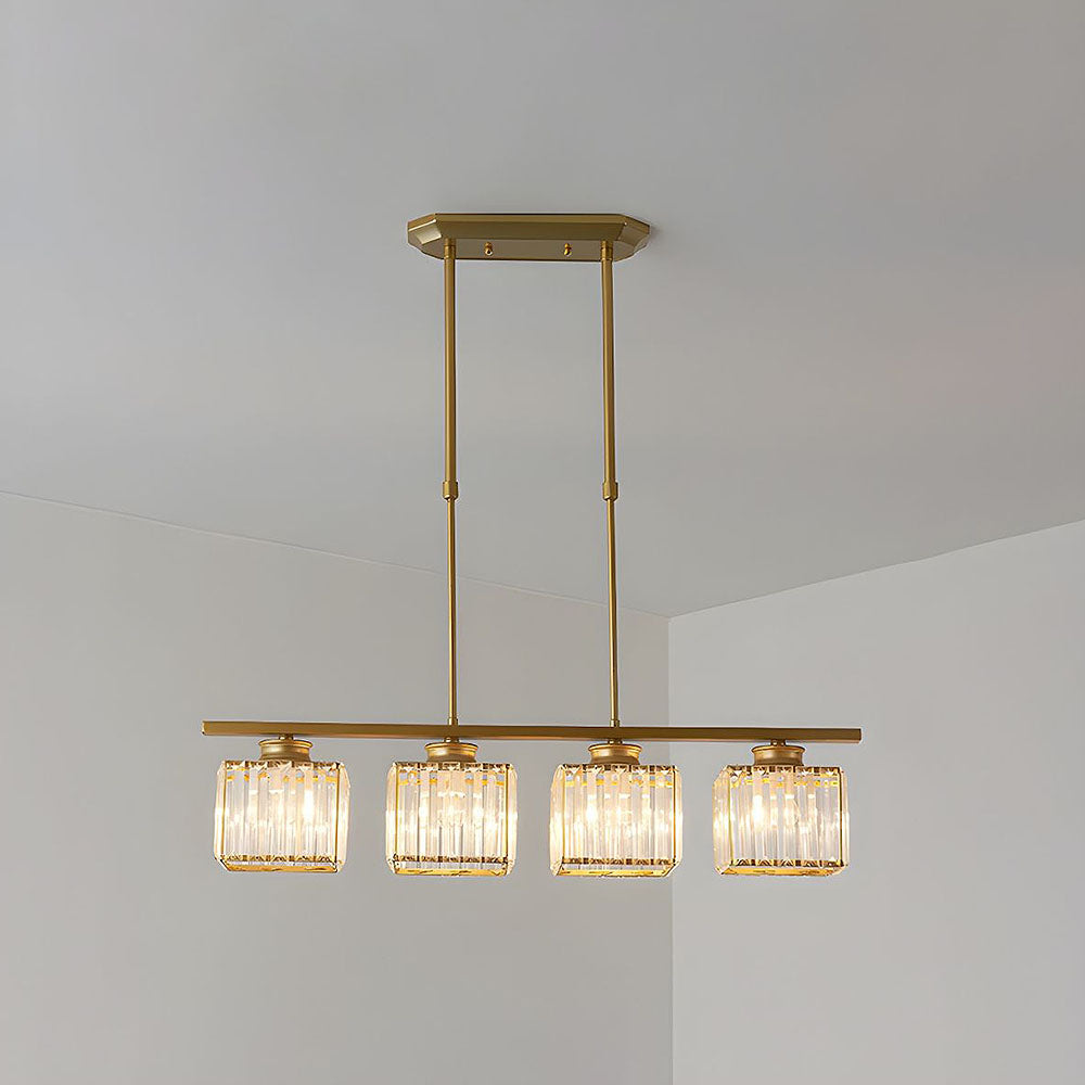 Hängelampe Glas E27 Schwarz 3 oder 4 Licht Esstisch Kochinsel Skandinavische Hängelampe Deckenlampe Küche Wohnzimmer | Restfield