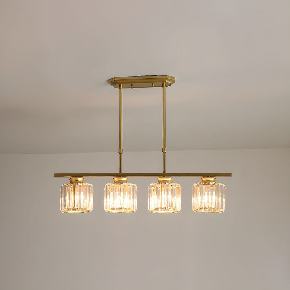 Hängelampe Glas E27 Schwarz 3 oder 4 Licht Esstisch Kochinsel Skandinavische Hängelampe Deckenlampe Küche Wohnzimmer | Restfield