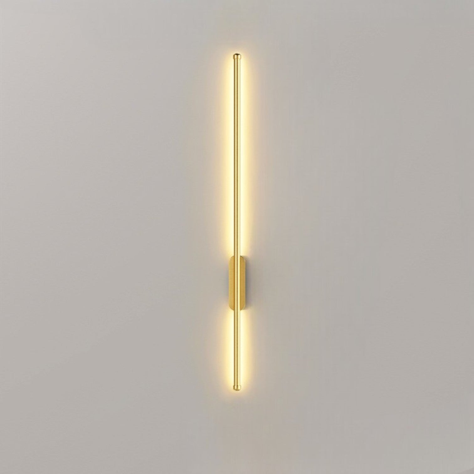 LED wandlamp aluminium 3000K zwart goud wandverlichting modern interieur gang woonkamer slaapkamer design verlichting | Sansoti
