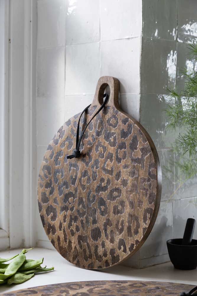 Houten Serveerplank Sapelehout Rond en Vierkant Scandinavisch Design voor Keuken en Tafel | Sansoti