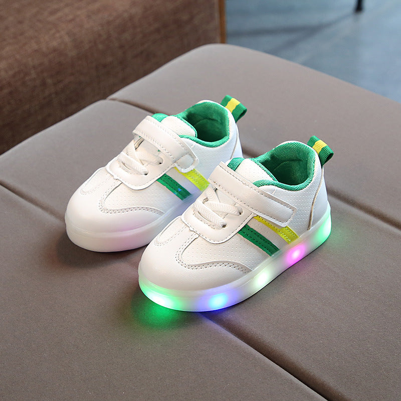 Verlichte Kindersneakers met Flexibele Zool - LED Schoenen voor Kinderen - Sportieve Kinderschoenen met Lichteffect | Sansoti